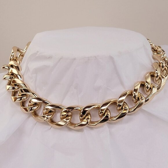 Rare Vintage Coro Pegasus Corolite Gold-tone Choker Necklace - Picture 1 of 6
